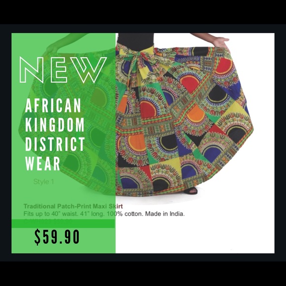 💃✨African Fashion Print Skirt💃✨ - Picture 1 of 2
